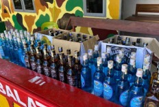 Prajurit TNI AL Amankan Sabu dan Puluhan Botol Miras Ilegal di Perbatasan Malaysia