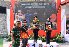 Tim Polwan Polres OKU Selatan Juara 1 Menembak di Kapolda Sumsel Cup 2025