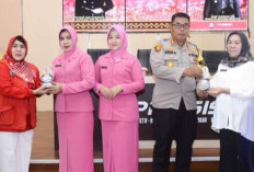 Polres OKU Selatan Sumbang 100 Kantong Darah ke PMI