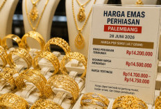 Rincian Harga Emas Perhiasan di Palembang 28 Juni 2026, Dibanderol Rp14,2 Juta per Suku