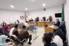 Sidang Perdana Korupsi Dana Hibah Dispora OKU Selatan, Dua Terdakwa Kompak Lawan Dakwaan
