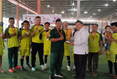 Tim Futsal Kemenag OKUS Raih Juara 2 di Turnamen HAB Kementerian Agama ke-79