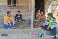 Jaga Keamanan, Polsek Buay Pemaca Sambang ke Rumah Warga