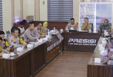 BPBD OKU Selatan Ikuti Rapat Monitoring Karhutla Bersama Menteri Kehutanan