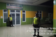 Polsek Simpang Martapura Gelar Patroli KRYD Malam, Antisipasi 3C dan Premanisme