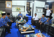 Bakal Gelar Perkemahan Madrasah, Kemenag OKUS Audiensi ke Wabup