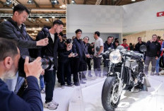 QJ Motor pamer motor bergaya cafe racer di EICMA
