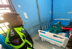 Diterjang Kereta Babaranjang, Kakek 80 Tahun Kritis di Rel Martapura