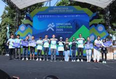 Bupati Abusama Hadiri Sriwijaya Dempo Run 2025, Dorong Sport Tourism Sumsel