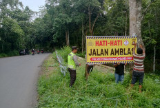 Banyak Jalan Rusak di Kabupaten OKU, Pemudik Diminta Waspada