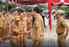 Akhiri Masa Jabatan, Bupati dan Wakil Bupati Pamit Dengan ASN