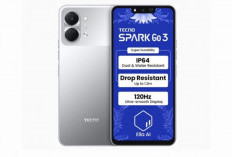 Tecno Spark Go 3 Resmi Dirilis, HP Murah dengan Layar 120 Hz dan Android 15