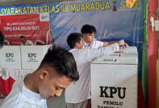 Punya Hak Pilih, 298 WBP Lapas kelas II Muaradua OKU Selatan Ikut Nyoblos di Pemilu 2024