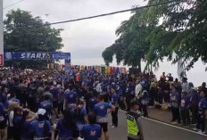 Ratusan Personel Polres OKU Selatan Dikerahkan Amankan Run D’Ranau