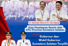 PEMERINTAH KABUPATEN OKU SELATAN UCAPKAN SELAMAT ATAS PENETAPAN GUBERNUR DAN WAKIL GUBERNUR SUMATERA SELATAN T