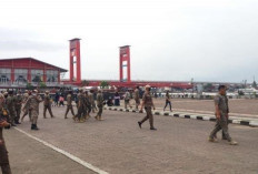 Satpol PP Palembang Berupaya Jaga Ketertiban di Kawasan Ampera dan BKB