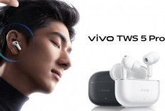 Vivo TWS 5 Pro Resmi, Tawarkan ANC 60 dB, Audio Lossless, dan Baterai Hingga 50 Jam