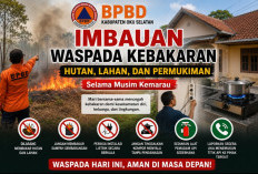 Mulai Musim Kemarau, BPBD OKU Selatan Imbau Warga Tingkatkan Kewaspadaan terhadap Kebakaran