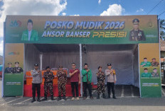 Posko Mudik 2026 Ansor Banser Presisi Didirikan di OKU Selatan