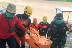 Tim SAR Temukan Korban Tenggelam di Muara Enim