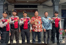 Sat Sabhara Polres OKU Selatan Sambangi Lapas Kelas IIB Muaradua