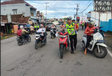 Satlantas Polres OKU Selatan Beserta instansi terkait, Gelar Operasi Gabungan