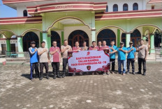 Sinergi dan Toleransi, Sat Intelkam Polres OKU Timur Bersihkan Masjid, Gereja, Pura, dan Vihara