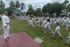 700 Karate-Do Zona OKU Raya Ikuti Ujian Kenaikan Tingkat