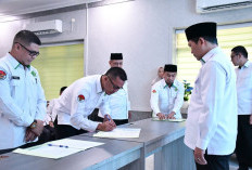Bersama Kemenag se-Sumsel, OKU Selatan Tanda Tangani Pakta Validasi dan Evaluasi