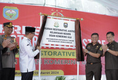 Kejari OKU Resmikan 10 Rumah Restorative Justice