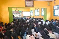 Sambangi Sekolah, Puskesmas Buay Pemaca Sampaikan Bahaya Napza