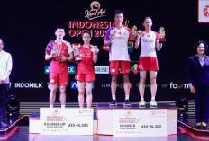 Tuan Rumah Puasa Gelar, China Borong Gelar Juara Indonesia Open 2024