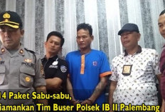 Pria Ditangkap Bawa 14 Paket Sabu di Palembang, Polisi Ungkap Dugaan Jaringan Peredaran