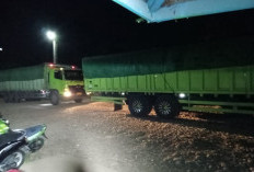 Warga Muara Enim Protes Pengangkutan Batu Bara yang Melintas di Jalan Umum