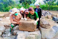 Disbudpar OKUS Lakukan Pembugaran Candi Kebayan Danau Ranau