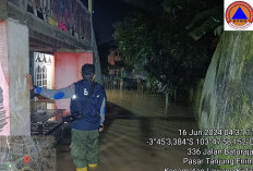 Banjir Bandang Terjang Tanjung Enim