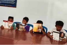 Libur Sekolah Dimanfaatkan Anak-anak OKU Selatan Berburu Ilmu di Perpustakaan Daerah