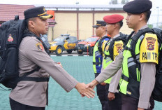 Polres OKU Timur Gelar Apel Siapkan 446 Anggota Pam TPS