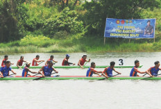 55 Tim Adu Cepat di Lomba Perahu Bidar HUT TNI ke-80 di Jakabaring