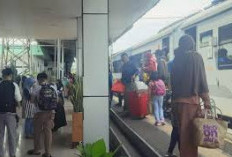 Penumpang Stasiun KA Baturaja melonjak, warga manfaatkan moment libur Waisak