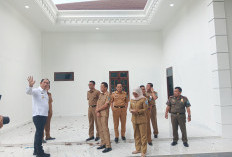 Bupati OKU Selatan Sidak Progres Pembangunan Rumah Dinas