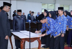 Sekda OKU Selatan Lantik 69 Pejabat Fungsional, Tegaskan Profesionalisme ASN