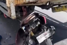 Kecelakaan Maut di Jalintim Banyuasin, Ditabrak Truk dari Belakang, Pemotor Wanita Tewas Terjepit