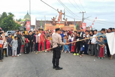 Warga Desa Gunung Terang Meriahkan HUT Kemerdekaan Dengan Jalan Santai dan Senam Sehat