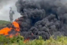 Penampungan Minyak di Sanga Desa Muba Terbakar, 3.000 Liter Hangus Akibat Korsleting Mesin Sedot