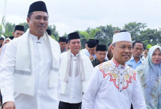 Bupati dan Wakil Bupati OKU Selatan Sambut Kedatangan Ustadz Das’ad Latief, Ribuan Warga Antusias Hadir