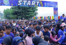Ribuan Peserta dari Berbagai Daerah Ramaikan Run D’Ranau