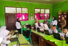 Dinas Pendidikan OKU Selatan Monitoring ANBK Tingkat SMP