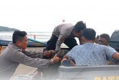 BRIPKA ANDITIA GUGUR SELAMATKAN WISATAWAN DI PANTAI PANGANDARAN