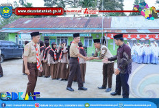 Wabup OKU Selatan Lepas Kontingen World Muslim Scout Jambore 2025